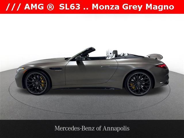 new 2025 Mercedes-Benz AMG SL 63 car, priced at $217,740