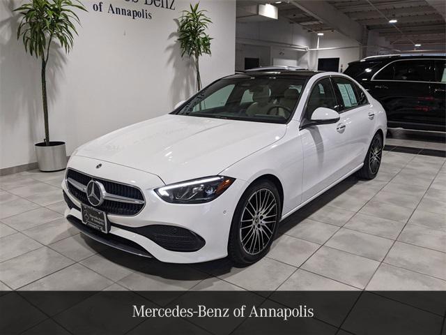 used 2022 Mercedes-Benz C-Class car, priced at $35,591