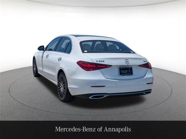 new 2025 Mercedes-Benz C-Class car, priced at $52,885