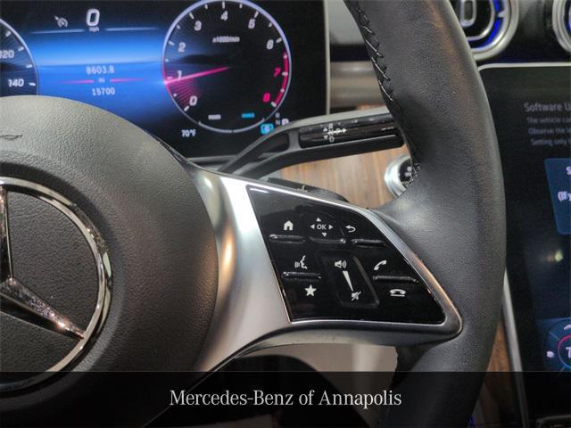 used 2023 Mercedes-Benz C-Class car, priced at $36,750