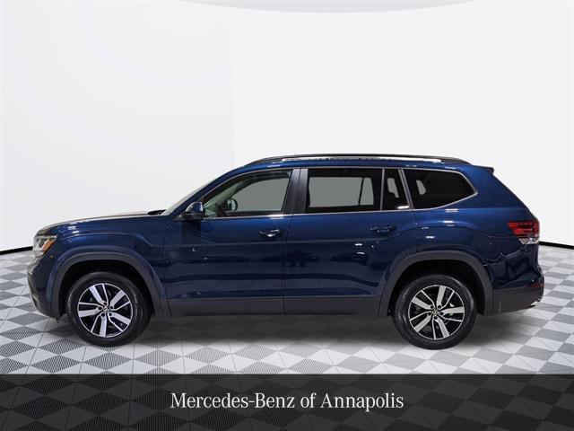 used 2021 Volkswagen Atlas car, priced at $22,720