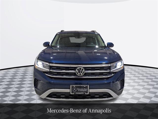 used 2021 Volkswagen Atlas car, priced at $22,720