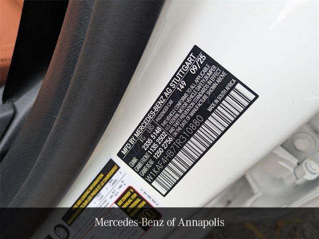 new 2026 Mercedes-Benz C-Class car, priced at $53,685