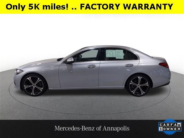 used 2025 Mercedes-Benz C-Class car, priced at $45,500