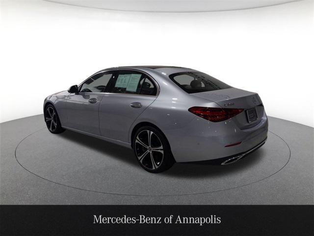 used 2025 Mercedes-Benz C-Class car, priced at $44,000