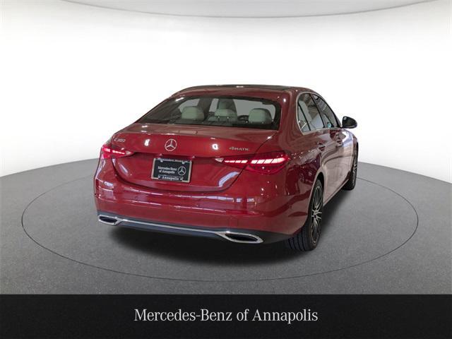 new 2026 Mercedes-Benz C-Class car, priced at $61,180