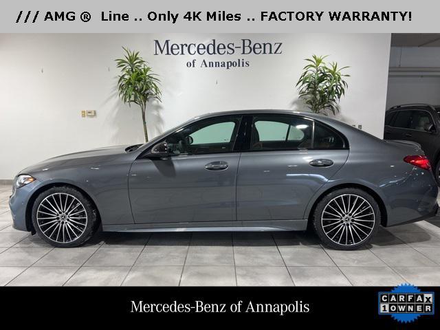 used 2024 Mercedes-Benz C-Class car, priced at $50,991