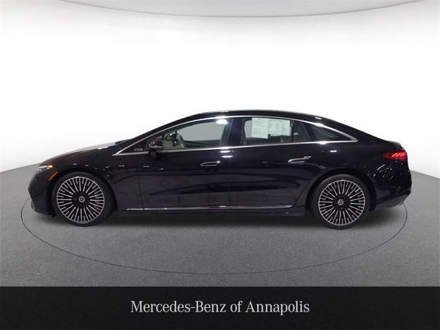 used 2022 Mercedes-Benz EQS 580 car, priced at $61,500