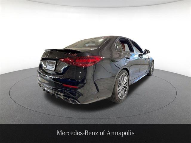 new 2025 Mercedes-Benz AMG C 63 car, priced at $98,385