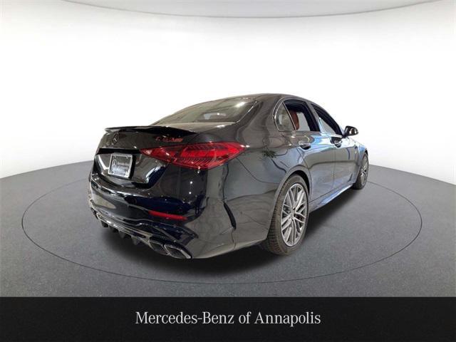 new 2025 Mercedes-Benz AMG C 63 car, priced at $98,385
