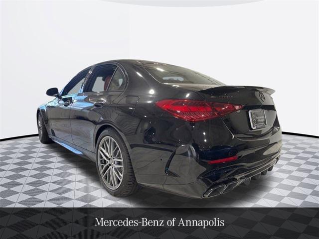 new 2025 Mercedes-Benz AMG C 63 car, priced at $98,385