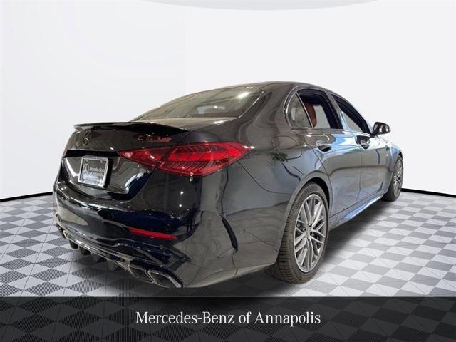 new 2025 Mercedes-Benz AMG C 63 car, priced at $98,385