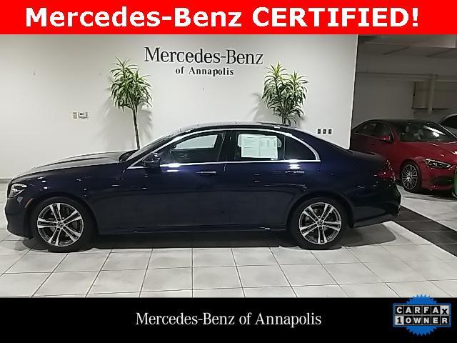 used 2021 Mercedes-Benz E-Class car, priced at $39,991