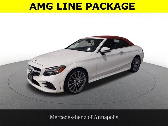 used 2021 Mercedes-Benz C-Class car, priced at $40,250