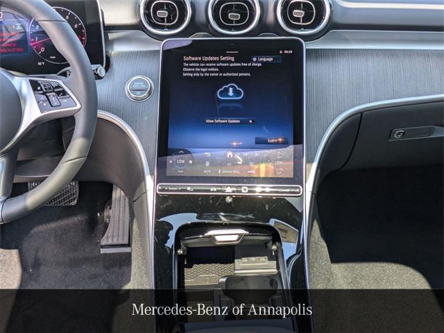 new 2025 Mercedes-Benz C-Class car, priced at $52,885