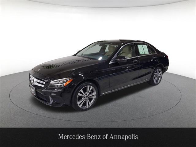used 2021 Mercedes-Benz C-Class car, priced at $30,200