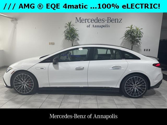 new 2024 Mercedes-Benz AMG EQE car, priced at $114,040