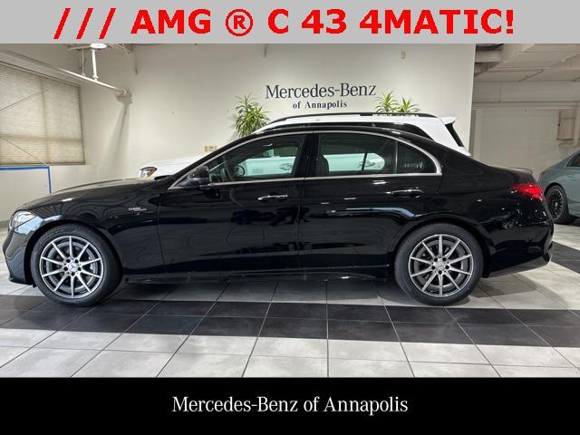 new 2024 Mercedes-Benz AMG C 43 car, priced at $65,025