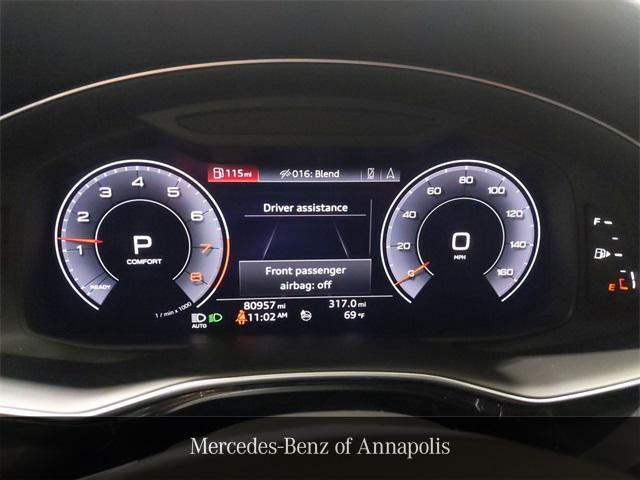 used 2020 Audi Q7 car, priced at $22,500