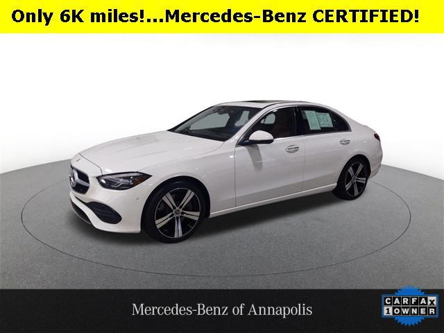 used 2024 Mercedes-Benz C-Class car, priced at $41,500