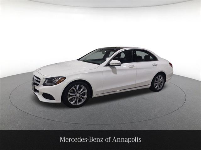 used 2015 Mercedes-Benz C-Class car, priced at $16,500