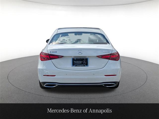 new 2025 Mercedes-Benz C-Class car, priced at $52,885