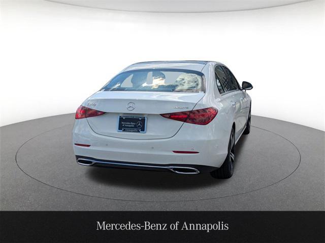 new 2025 Mercedes-Benz C-Class car, priced at $52,885
