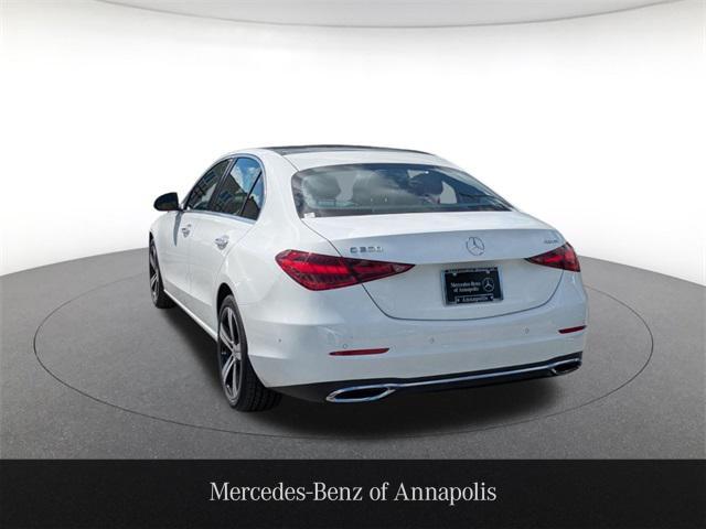 new 2025 Mercedes-Benz C-Class car, priced at $52,885