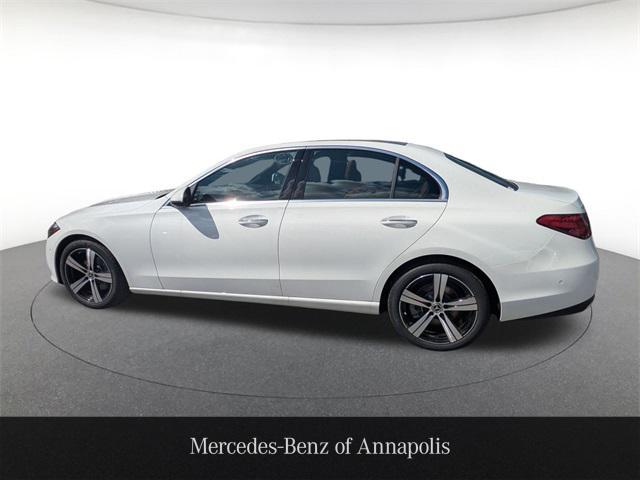 new 2025 Mercedes-Benz C-Class car, priced at $52,885