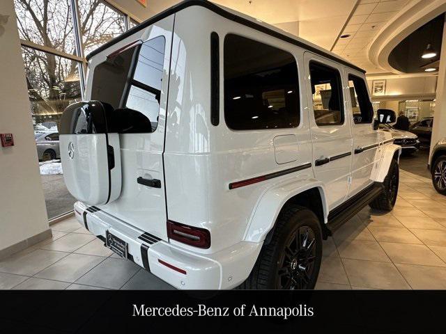 new 2025 Mercedes-Benz G-Class car, priced at $184,150