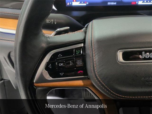 used 2022 Jeep Grand Cherokee L car, priced at $38,000