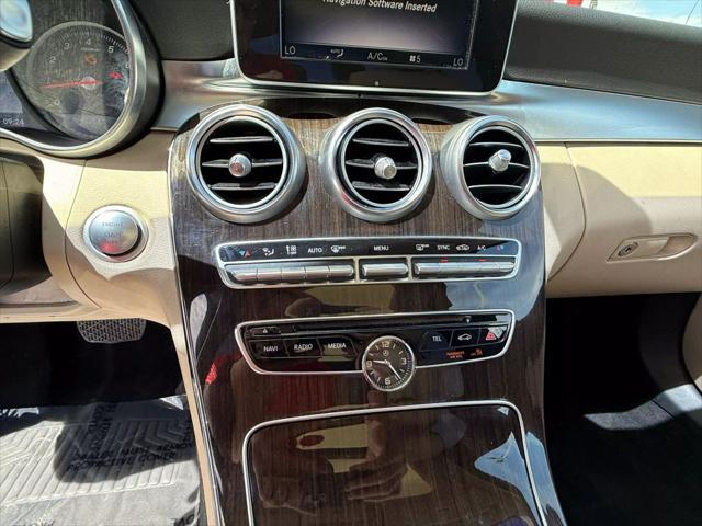 used 2018 Mercedes-Benz C-Class car, priced at $16,299