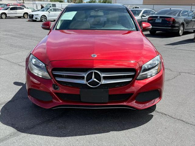 used 2018 Mercedes-Benz C-Class car, priced at $16,299