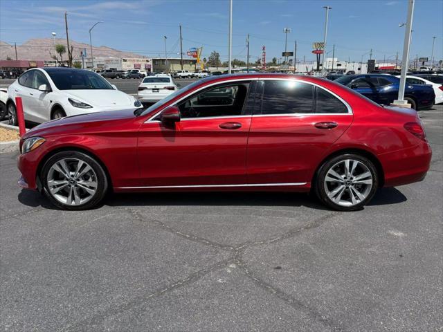 used 2018 Mercedes-Benz C-Class car, priced at $16,299