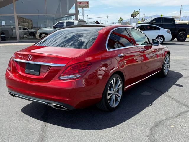 used 2018 Mercedes-Benz C-Class car, priced at $16,299