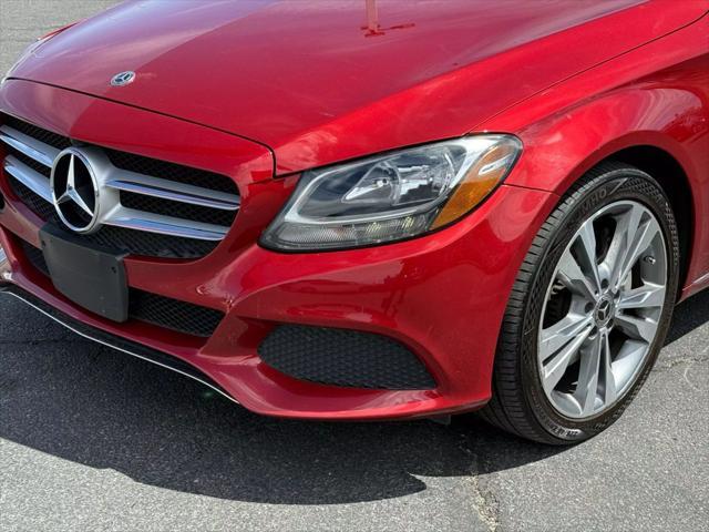 used 2018 Mercedes-Benz C-Class car, priced at $16,299