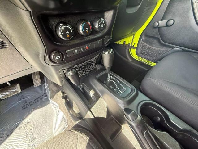 used 2016 Jeep Wrangler car, priced at $16,865
