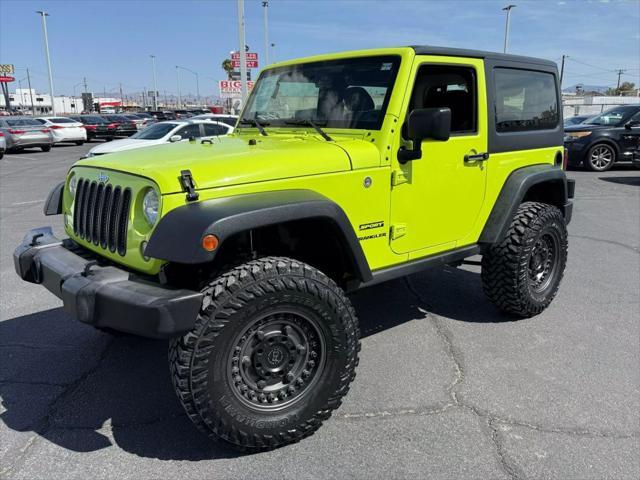 used 2016 Jeep Wrangler car, priced at $16,865