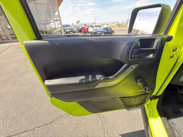 used 2016 Jeep Wrangler car, priced at $16,865