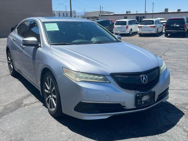 used 2015 Acura TLX car, priced at $13,999