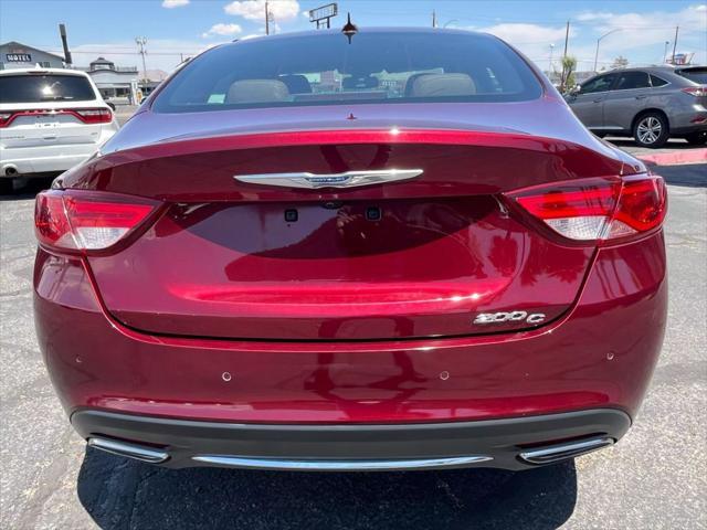 used 2016 Chrysler 200 car, priced at $15,800