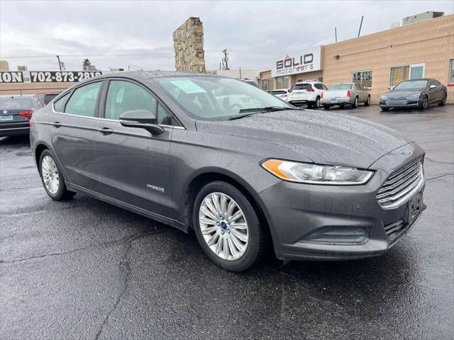 used 2016 Ford Fusion Hybrid car, priced at $9,998