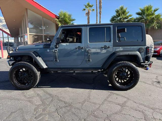 used 2015 Jeep Wrangler Unlimited car, priced at $19,799