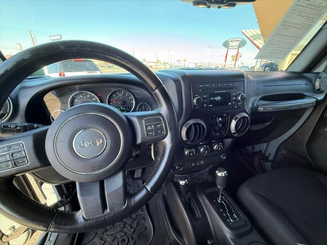 used 2015 Jeep Wrangler Unlimited car, priced at $19,799