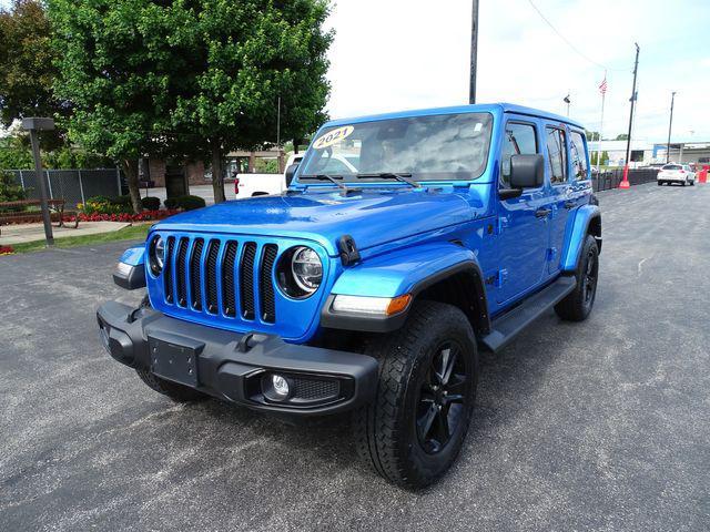 used 2021 Jeep Wrangler Unlimited car, priced at $36,995