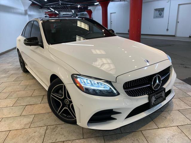 used 2021 Mercedes-Benz C-Class car, priced at $27,777