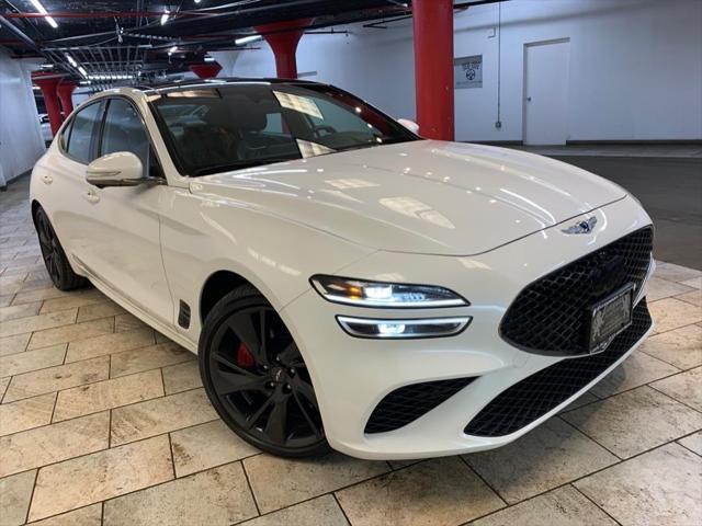 used 2022 Genesis G70 car, priced at $34,477