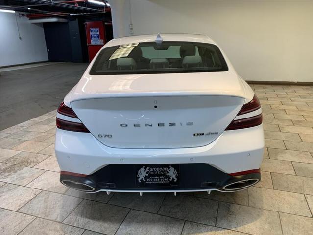 used 2022 Genesis G70 car, priced at $36,777