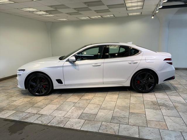 used 2022 Genesis G70 car, priced at $36,777