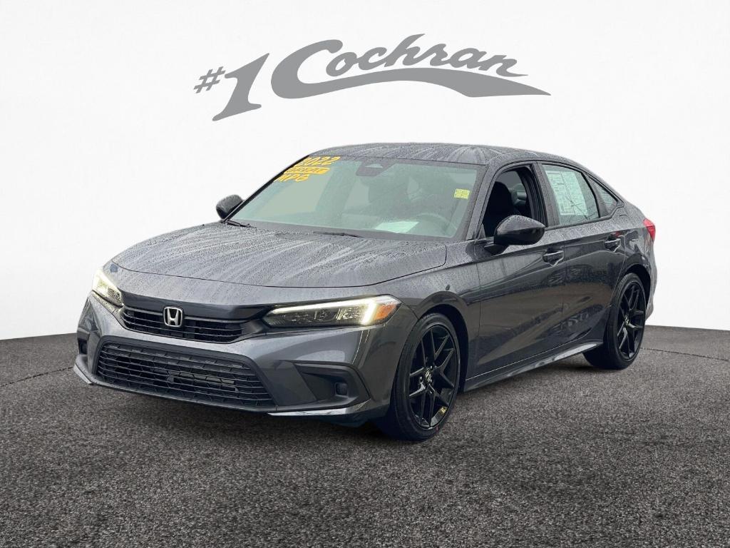 used 2022 Honda Civic car, priced at $23,982